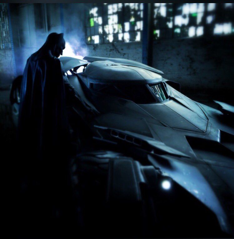 Batman V Superman still Zack Snyder Batman Batmobile