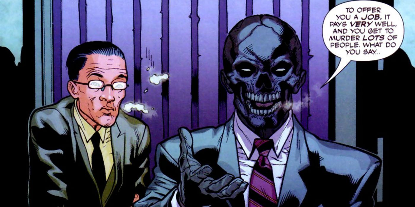 Black Mask offers a Gotham assassin a high paying gig in DC Comics