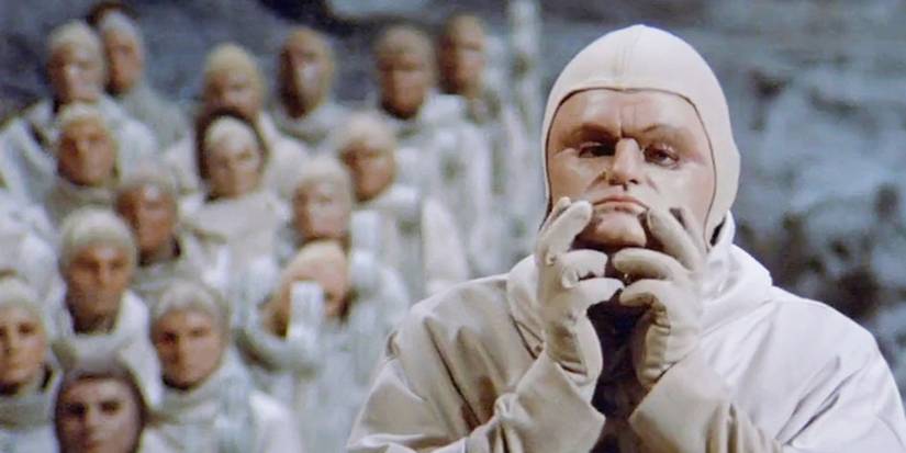 The mutants in Beneath the Planet of the Apes touch their faces