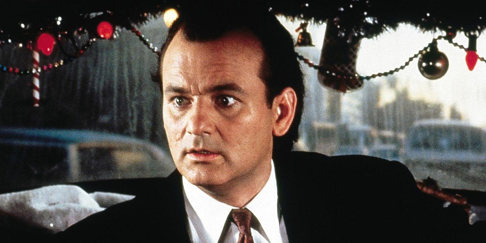 Bill Murray as Frank Cross in Scrooged.