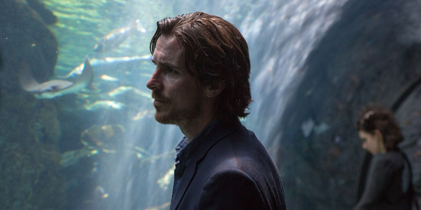 Christian Bale in Knight of Cups
