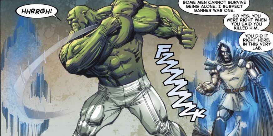 Doctor Doom and Hulk