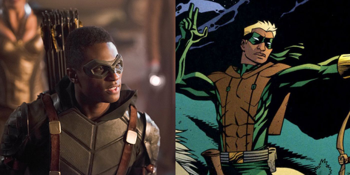 DC's Legends of Tomorrow vs Comics Connor Hawke Green Arrow's Son