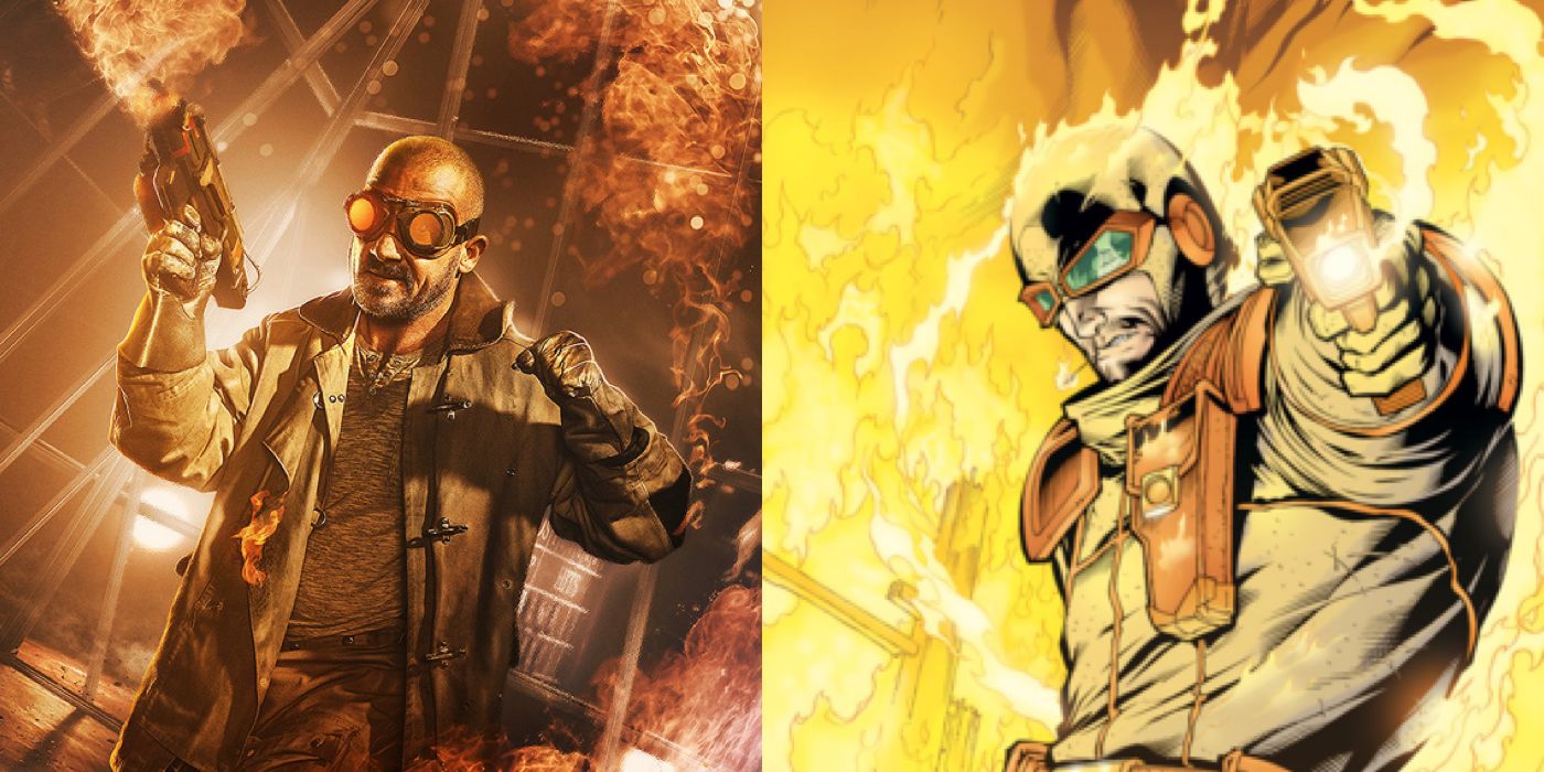 DC's Legends of Tomorrow vs Comics Heat Wave