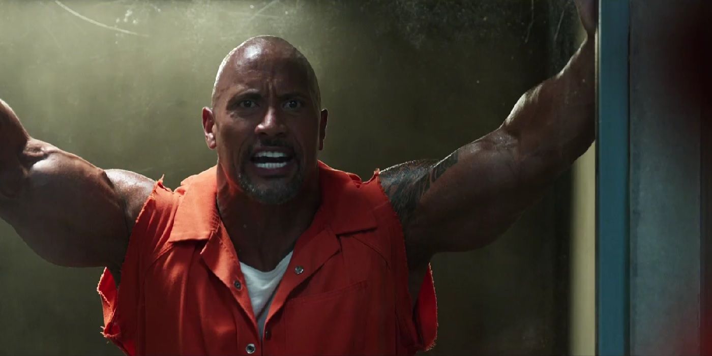 Dwayne The Rock Johnson in Fate of the Furious
