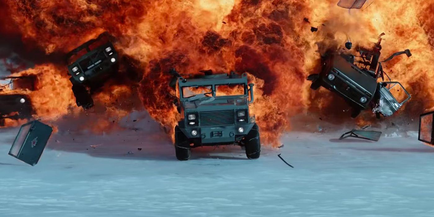 Fate of the Furious Explosion