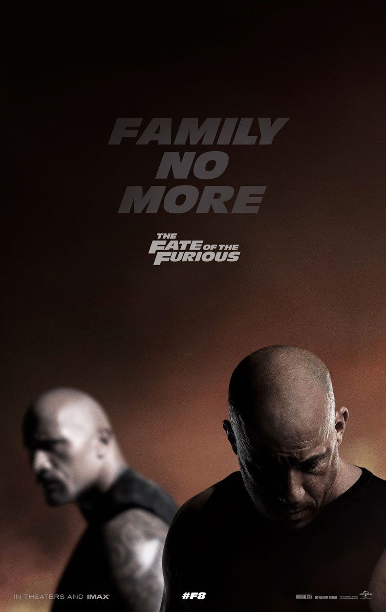 Fate of the Furious poster