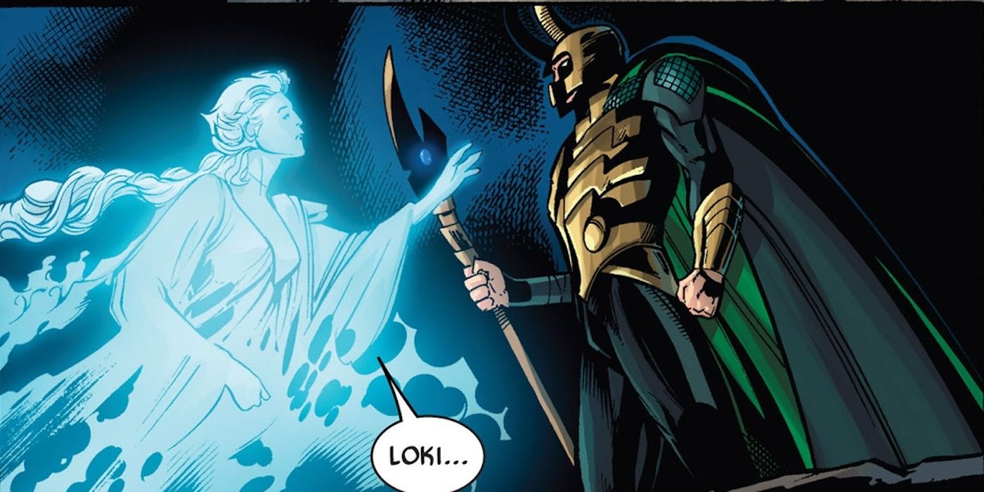 Frigga and Loki in Marvel Comics