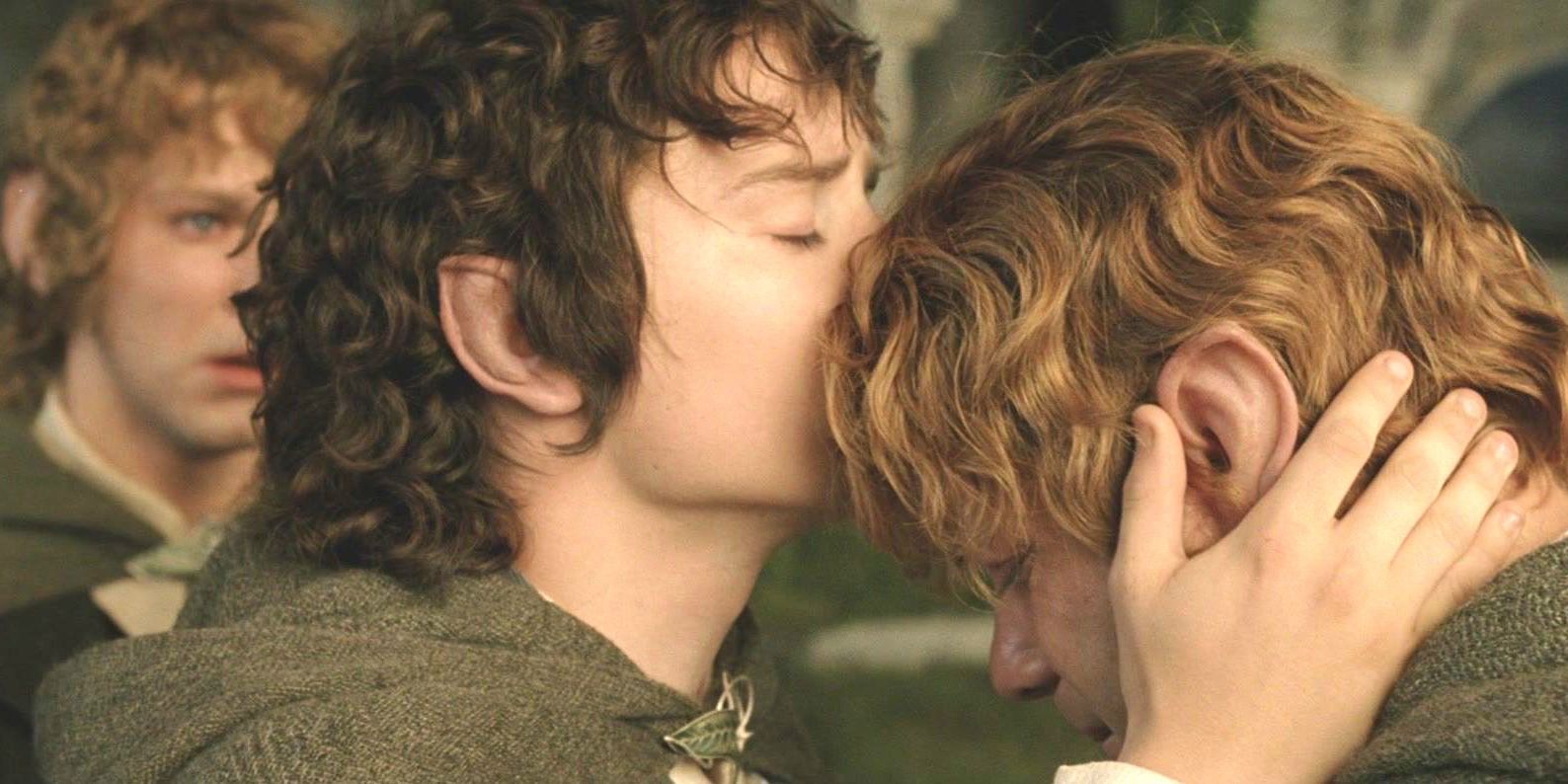 Frodo Says Goodbye to Sam in Return of the King