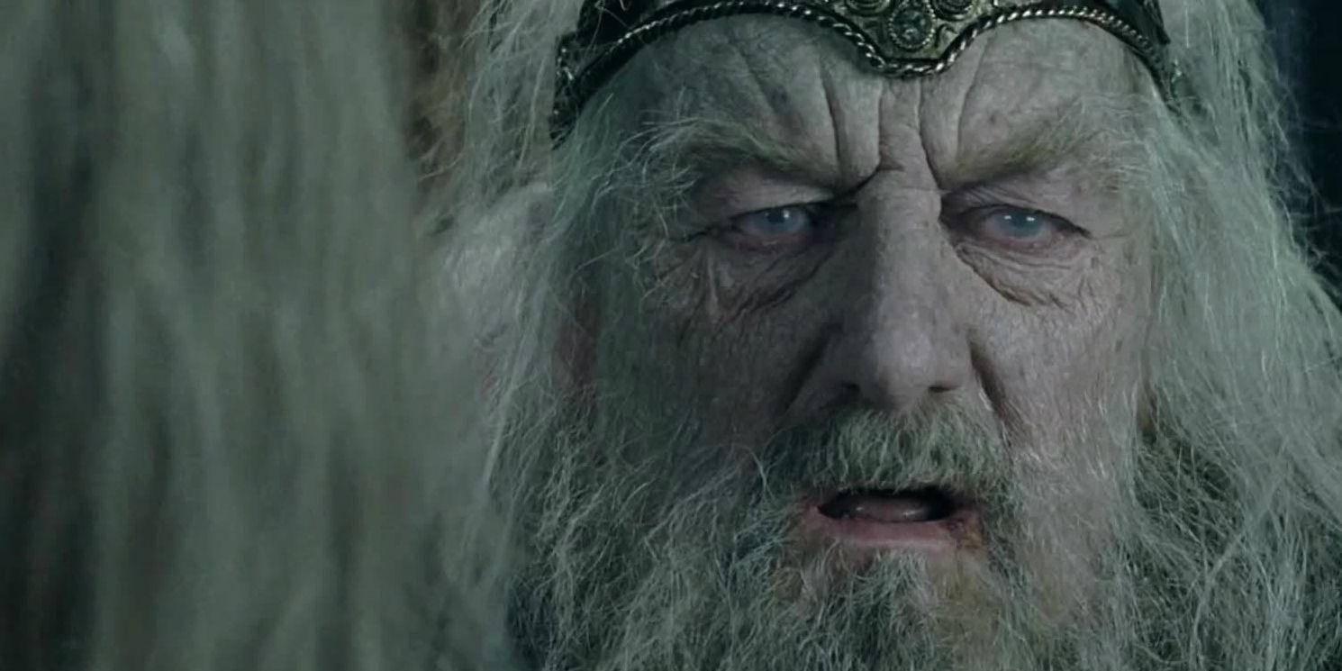 Gandalf frees Theoden in Two Towers
