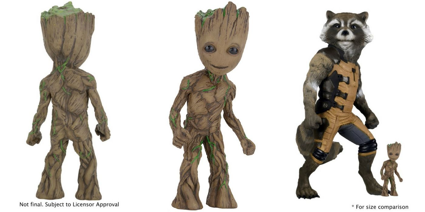 Guardians of the Galaxy Vol 2 - Baby Groot and Rocket - Life Sized Figures