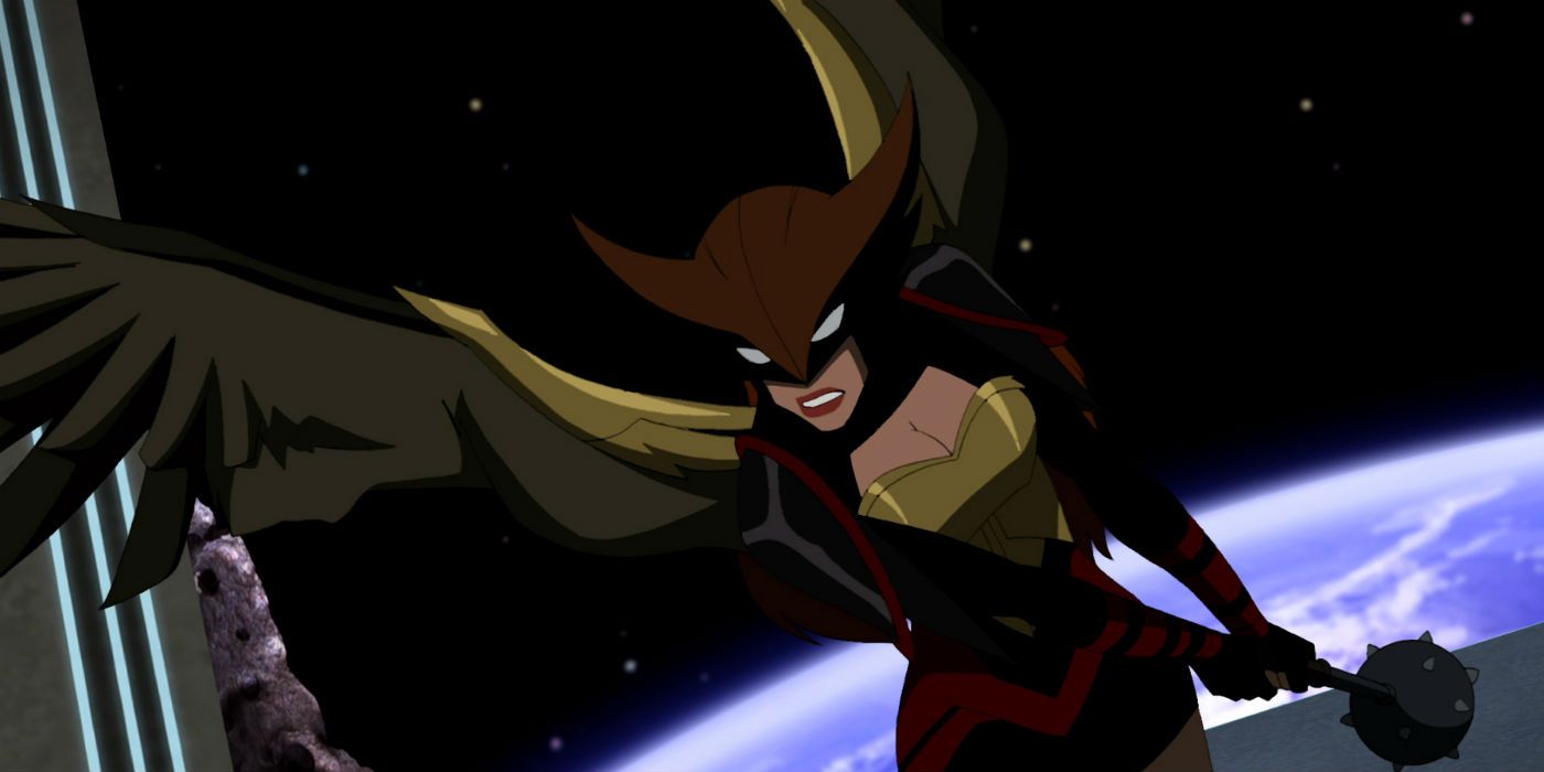 Hawkgirl from Justice League the animated series
