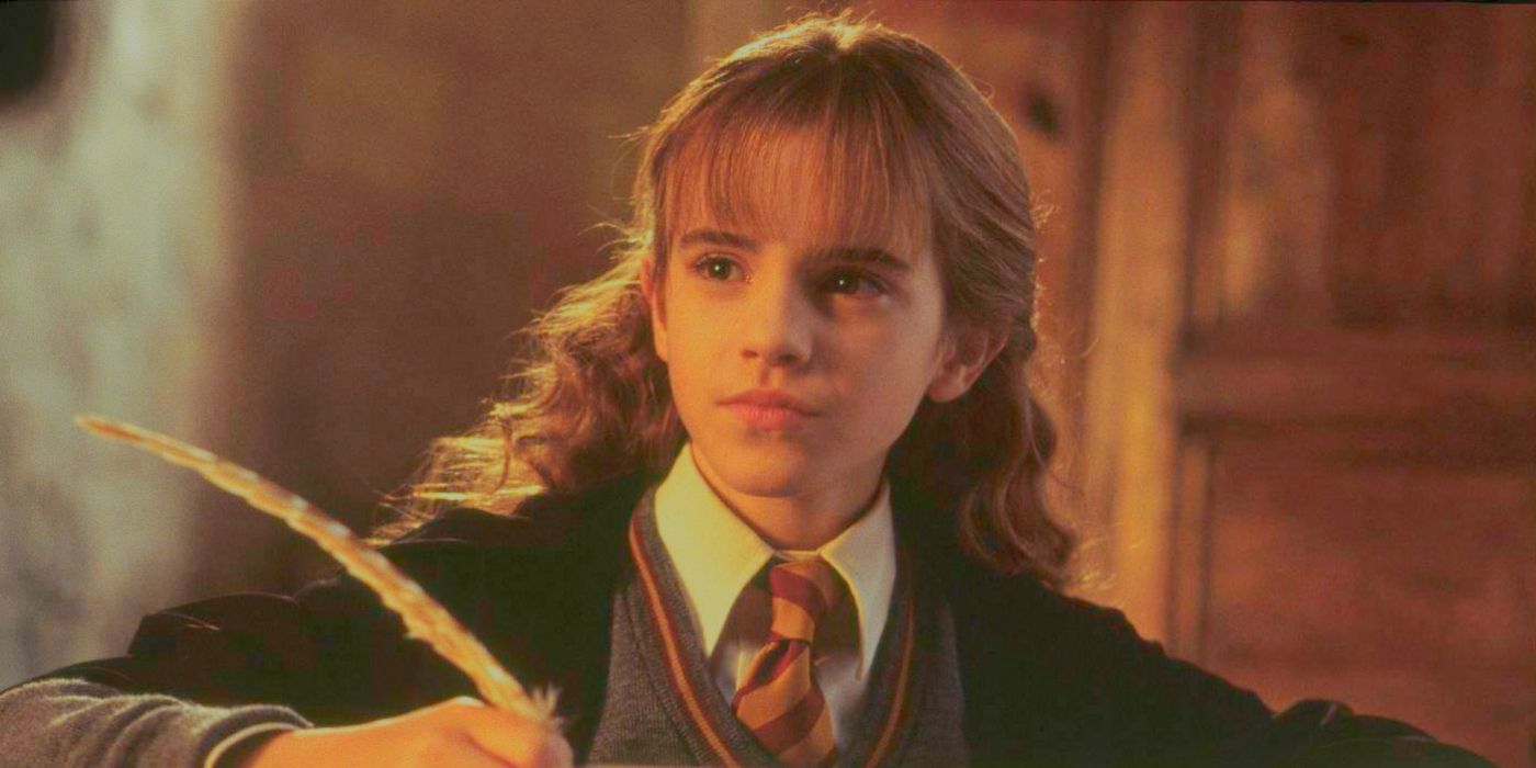 Hermione in a Hogwarts Class