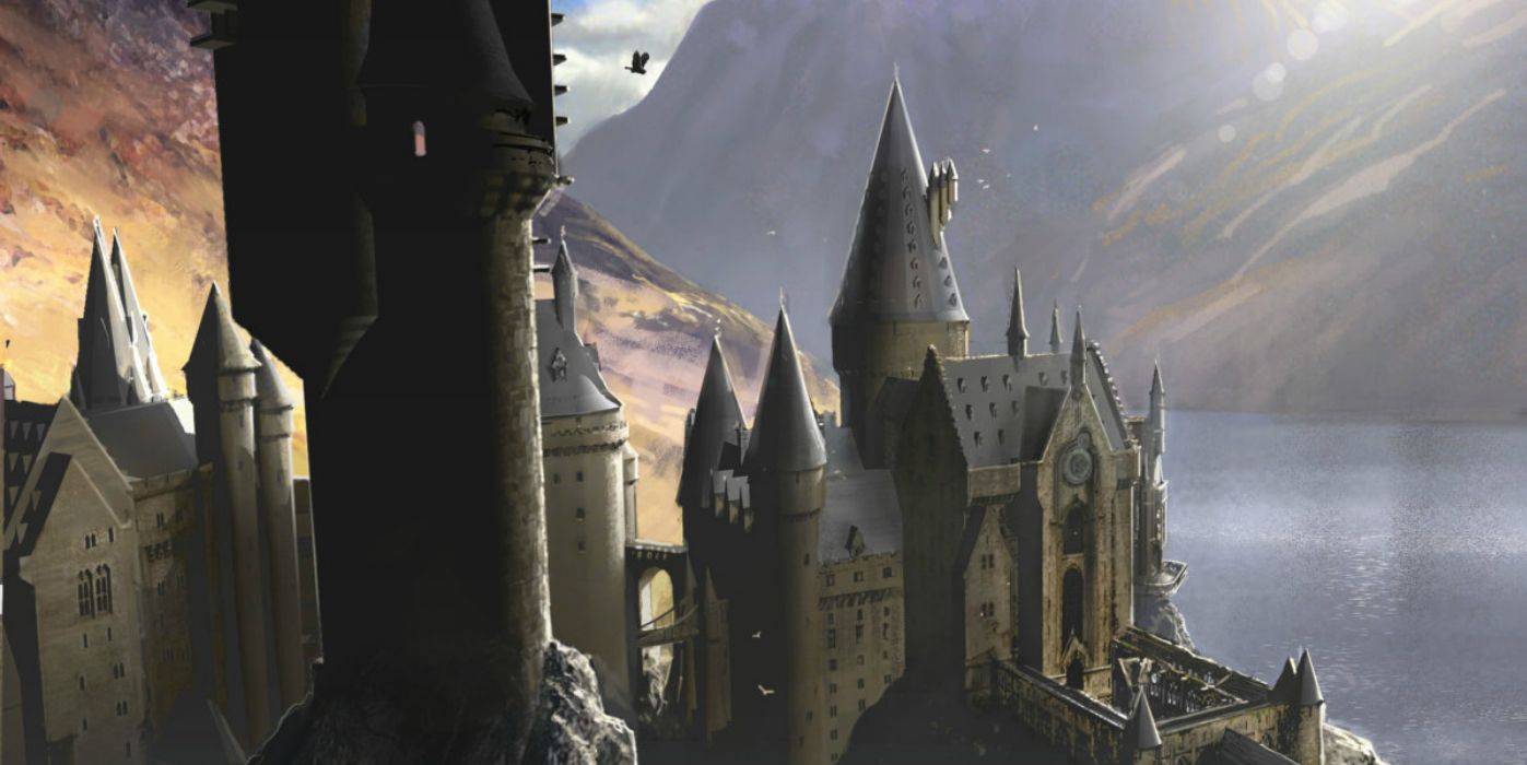 Hogwarts Illustration from Pottermore