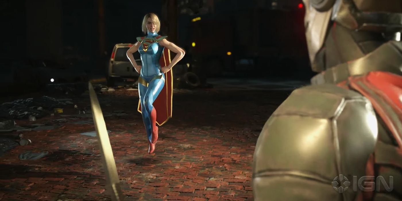 Injustice 2 Supergirl vs Deadshot