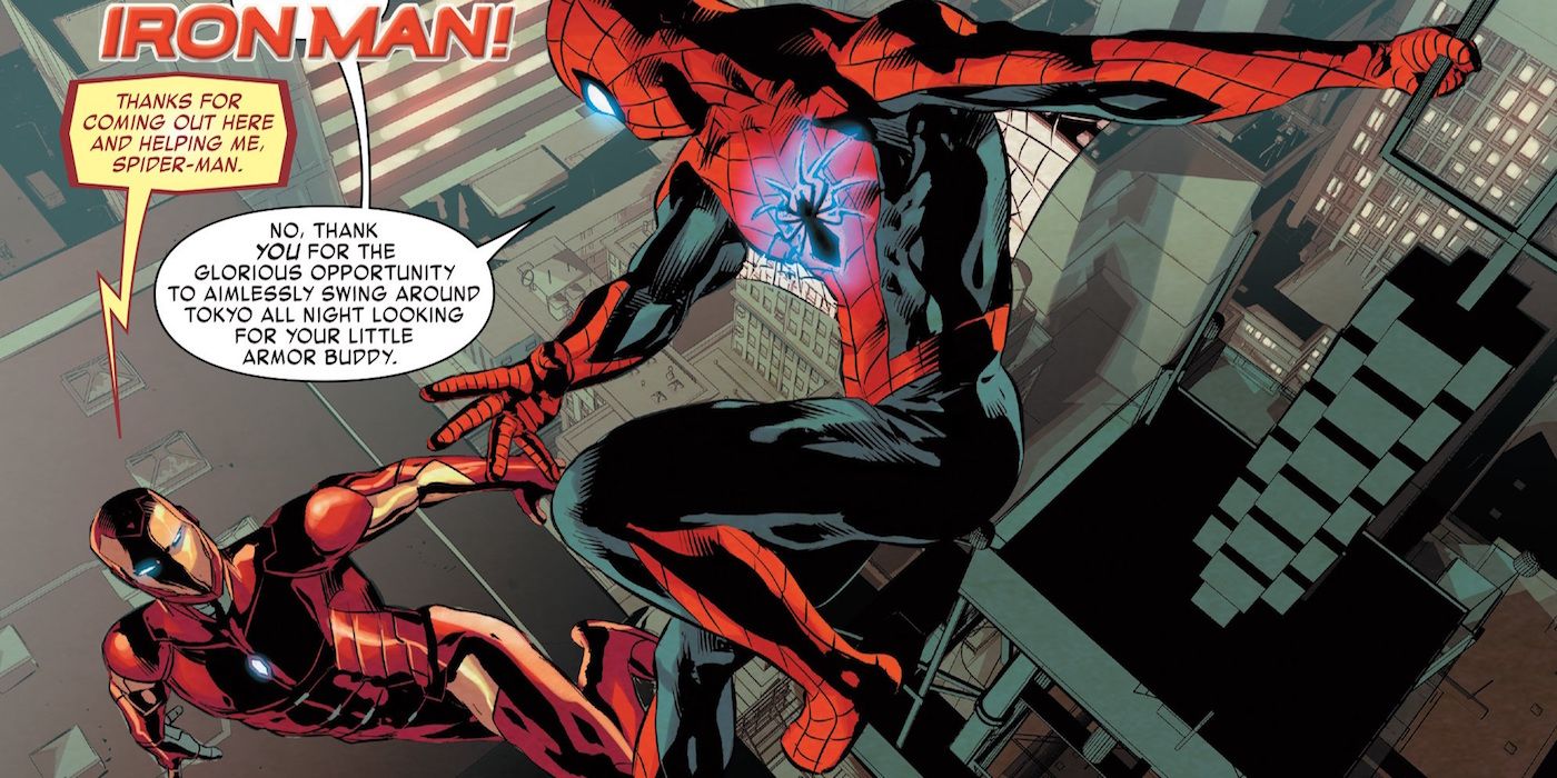 Invincible Iron Man and Amazing Spider-Man