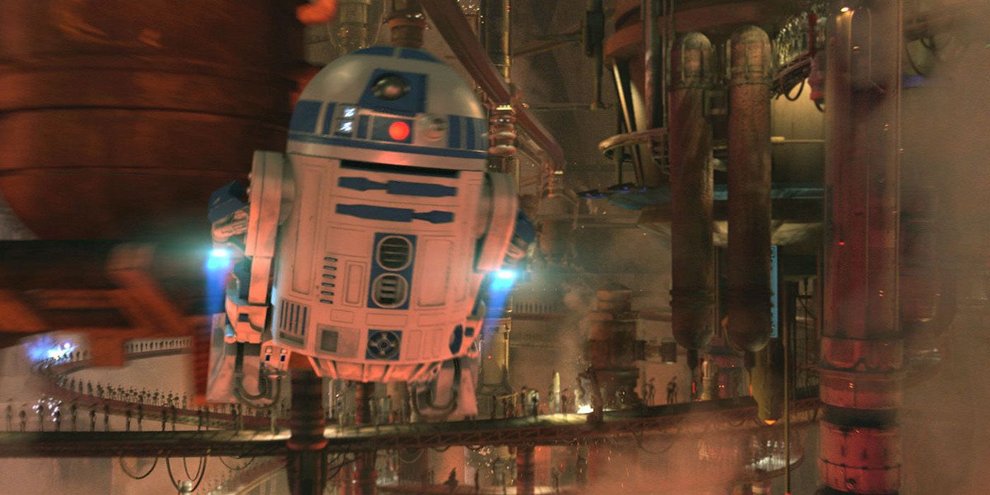 R2-D2 Flying