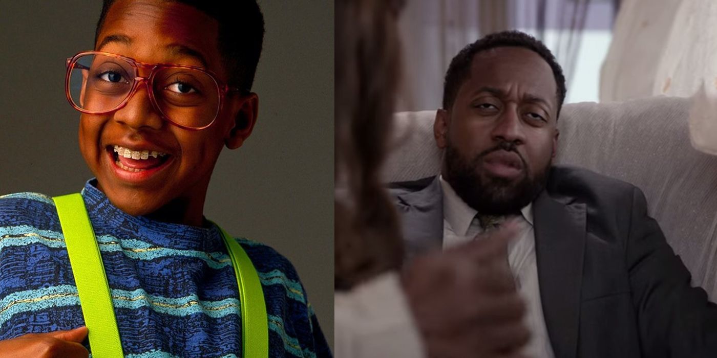 Jaleel White then and now