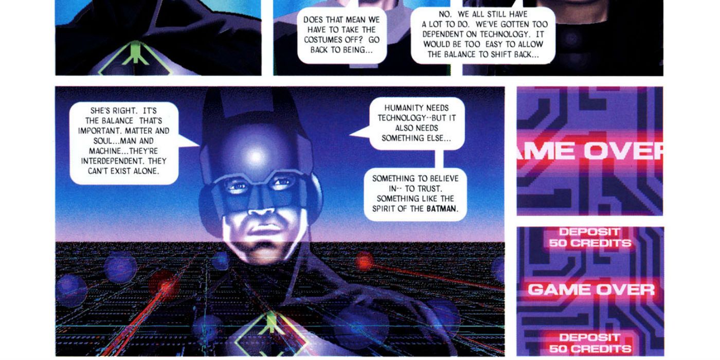 James Gordon as Batman in Digital Justice comic