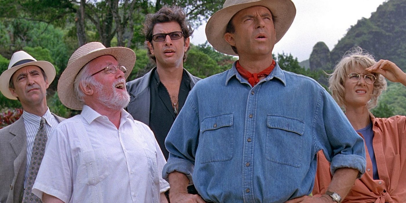 Jurassic Park - Jeff Goldblum, Sam Neill, Laura Dern