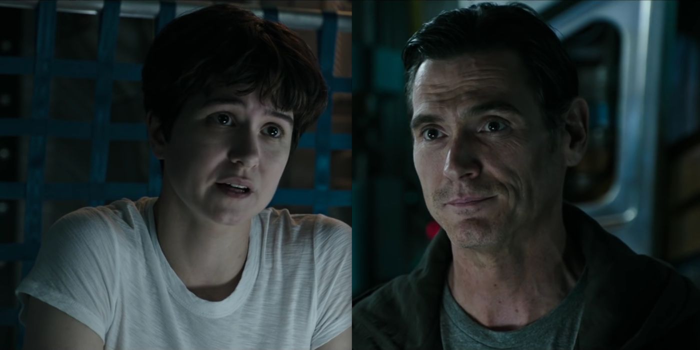 Katherine Waterston and Billy Crudup in Alien Covenant