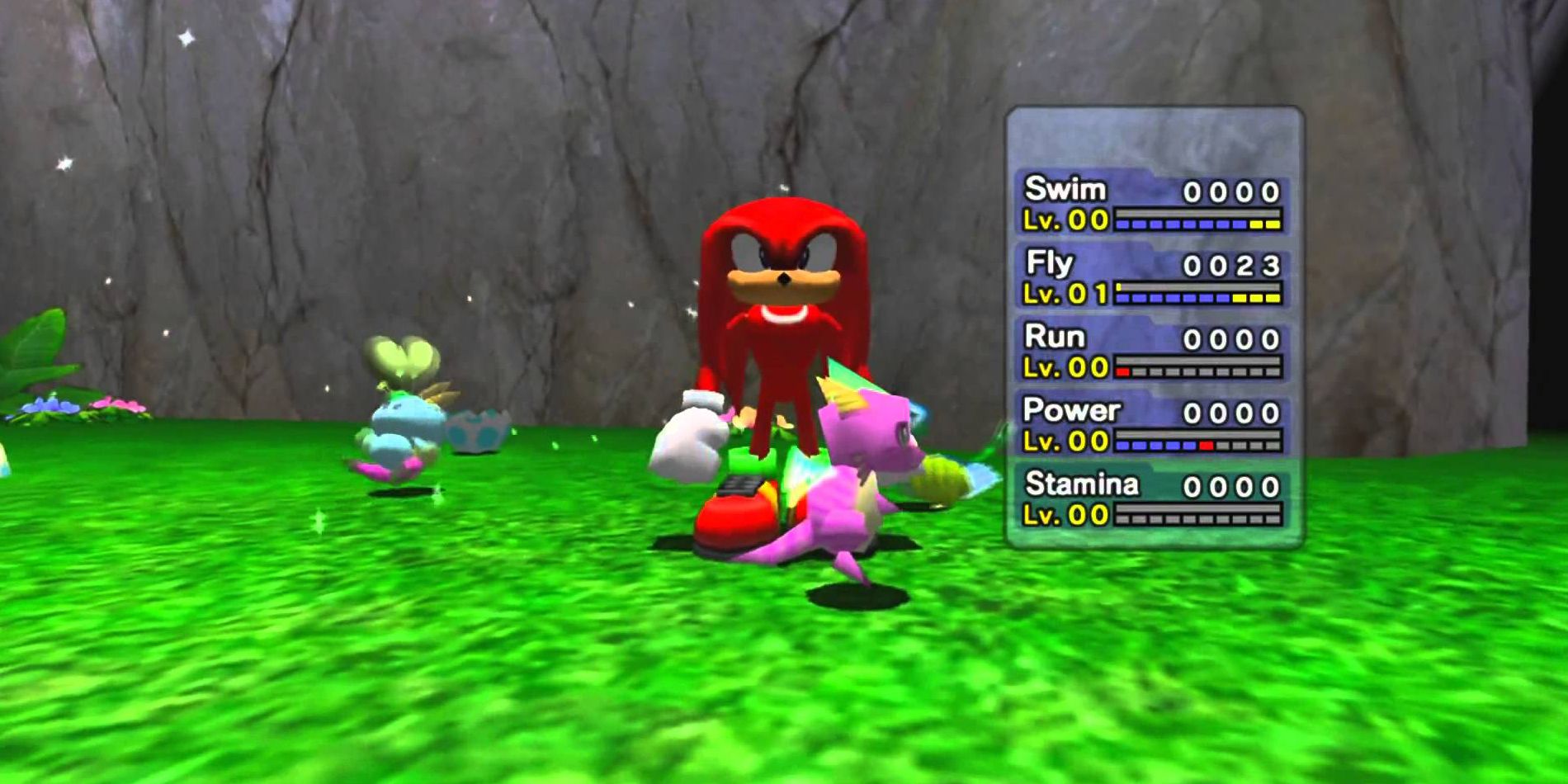 Knuckles Chao Sonic Adventure