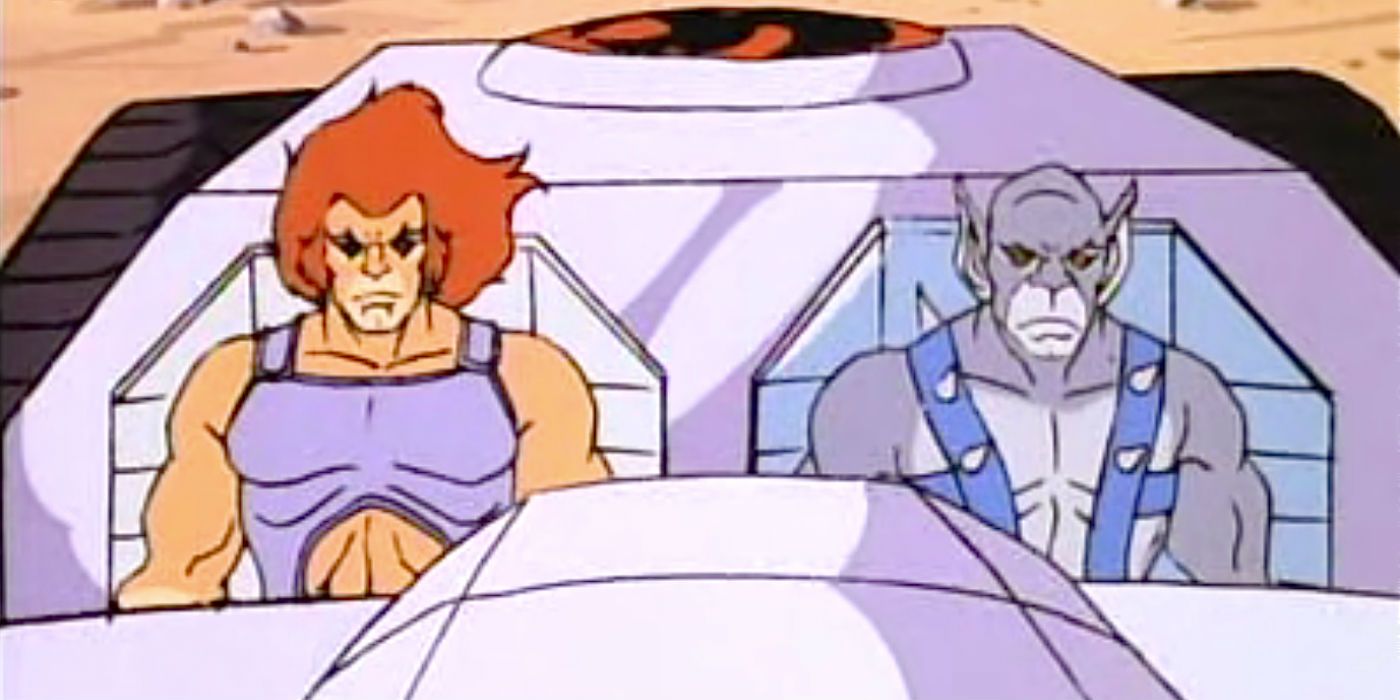 Lion O and Panthro in Thundercats