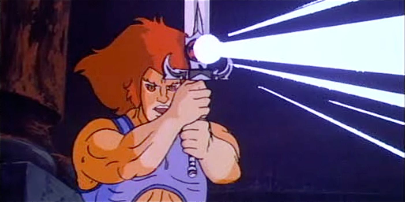 Lion-O with Sword of Omens in ThunderCats
