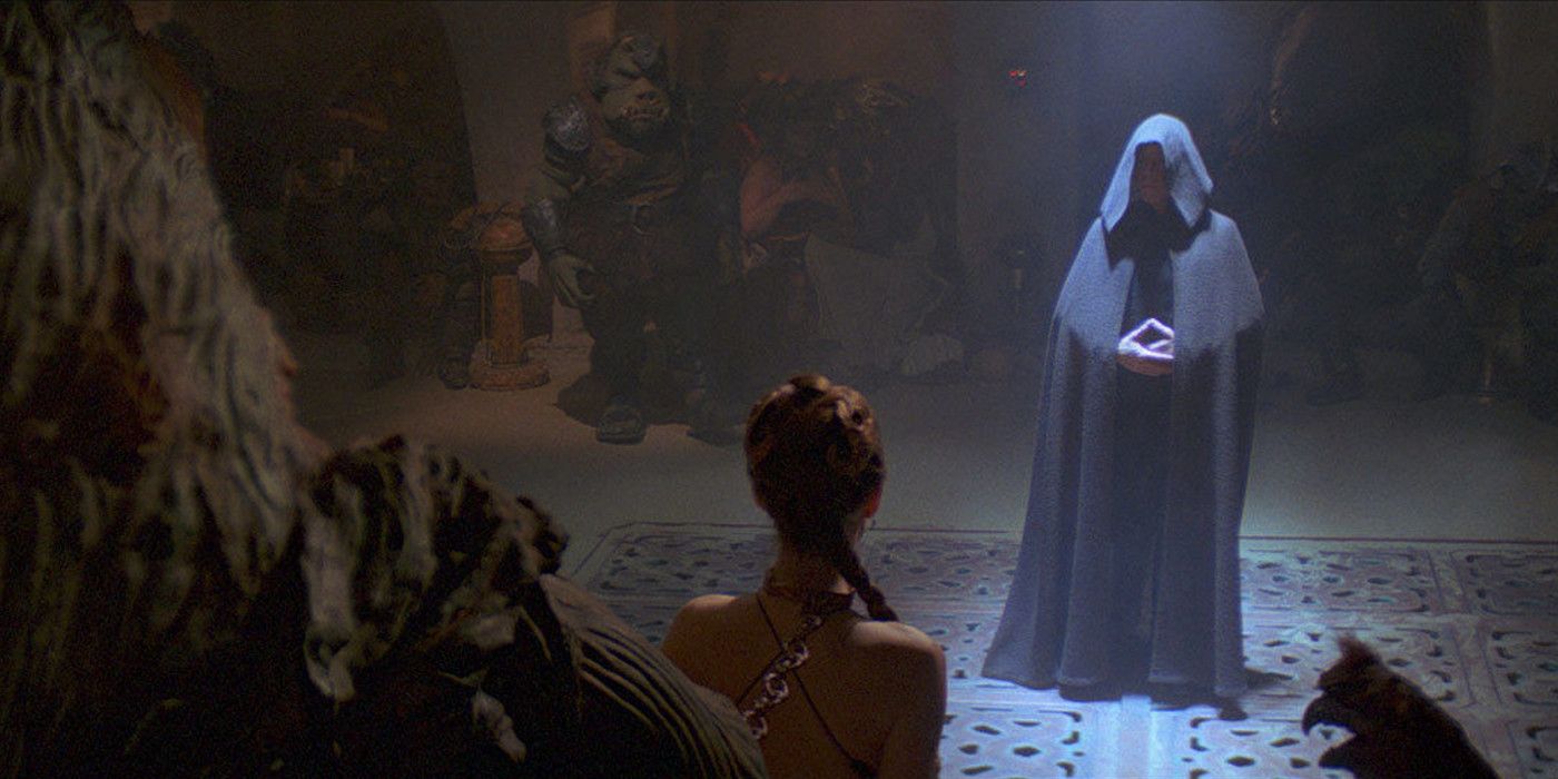 Star Wars: Luke in Jabbas Palace in Return of the Jedi