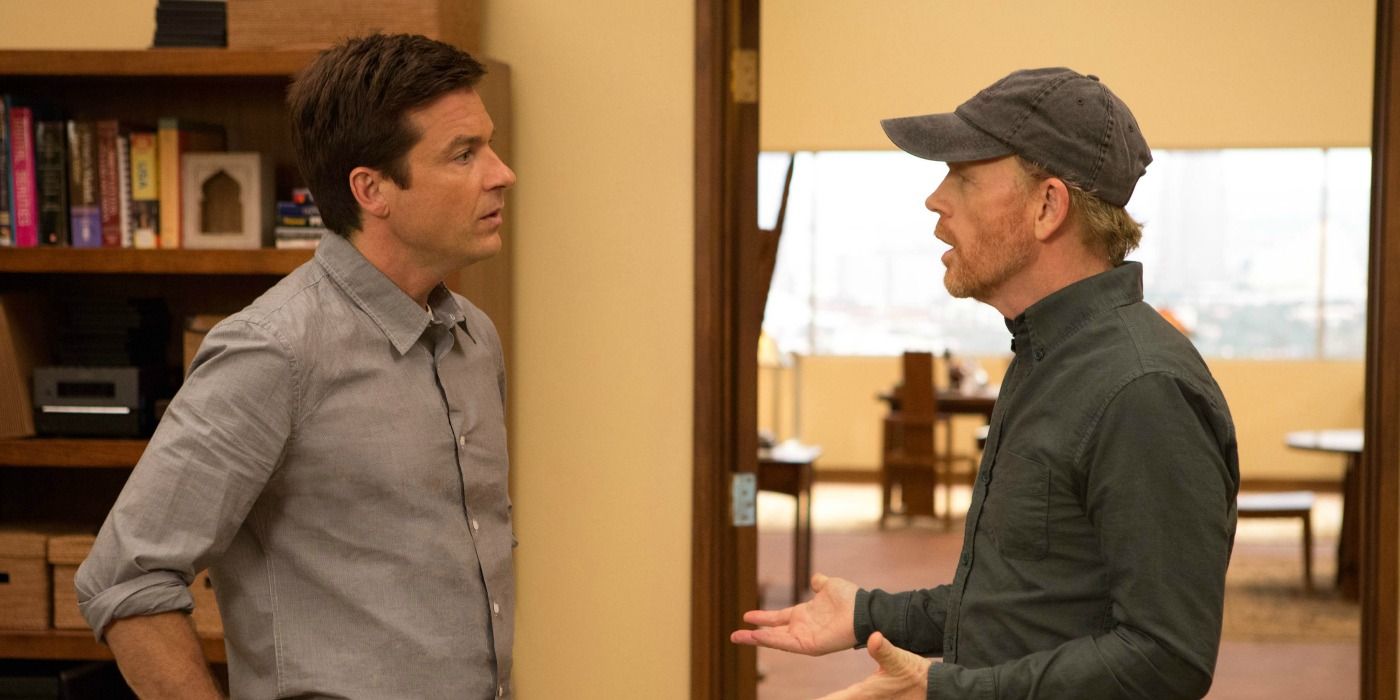Michael Bluth and Ron Howard on Arrested Development