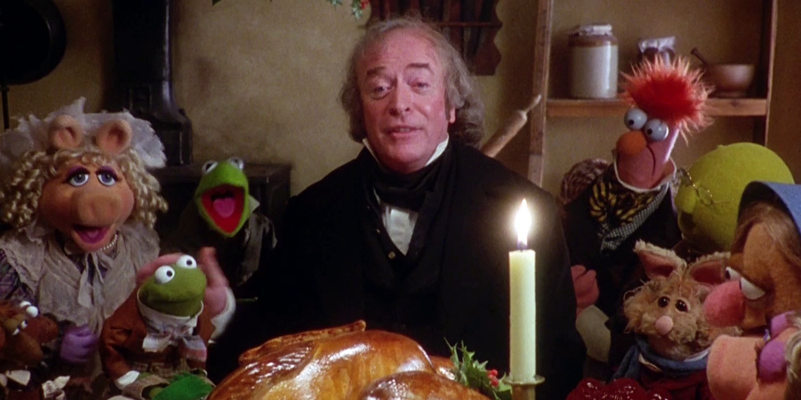 Michael Caine in A Muppet Christmas Carol.