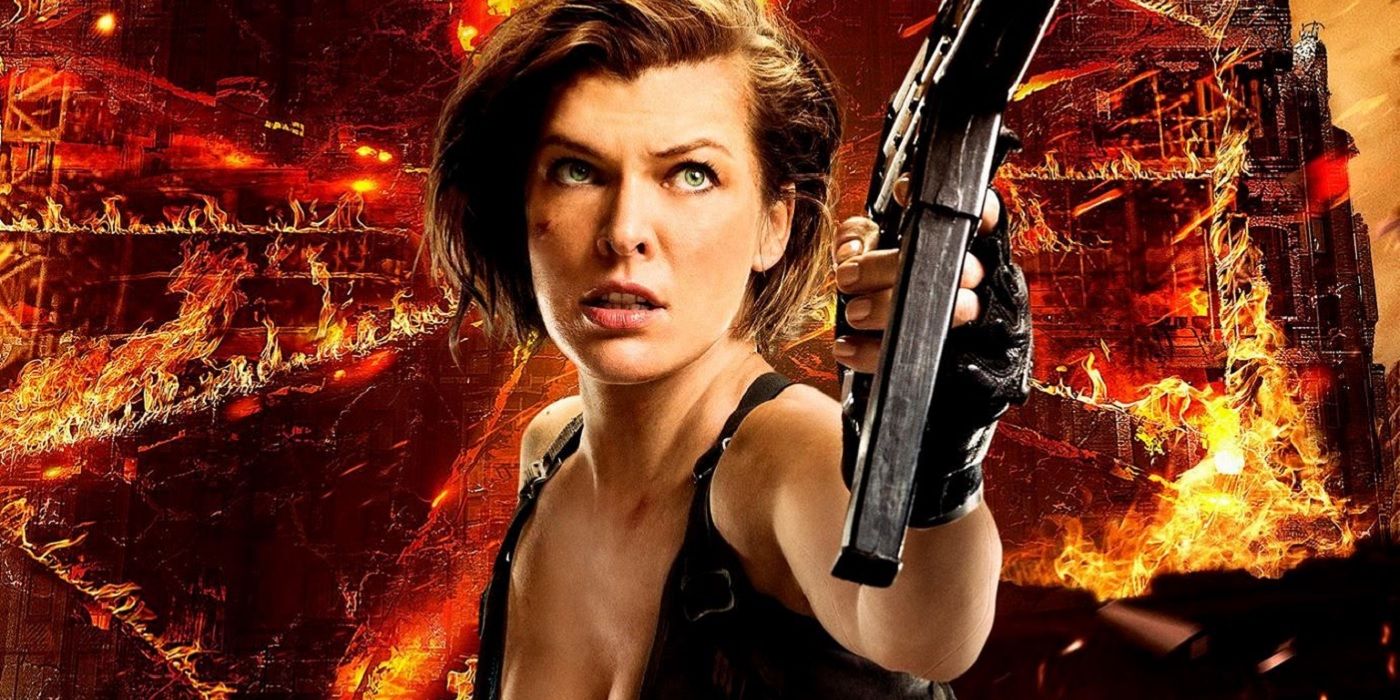 Resident Evil: The Final Chapter posters furiously shoot at nothing -  SciFiNow