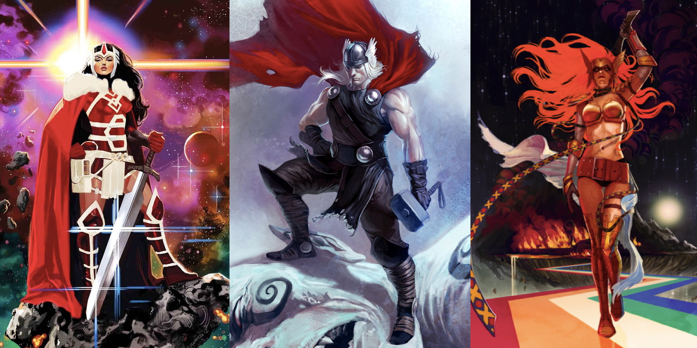 Most Powerful Asgardians in Thor Comics and the Marvel Universe, featuring Sif, Thor, and Angela