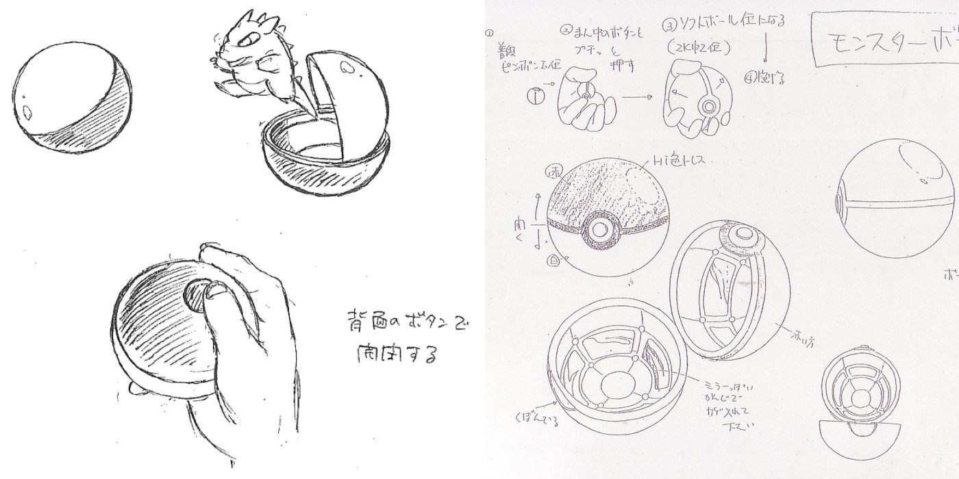 Original Designs for the Poke Balls in Pokemon