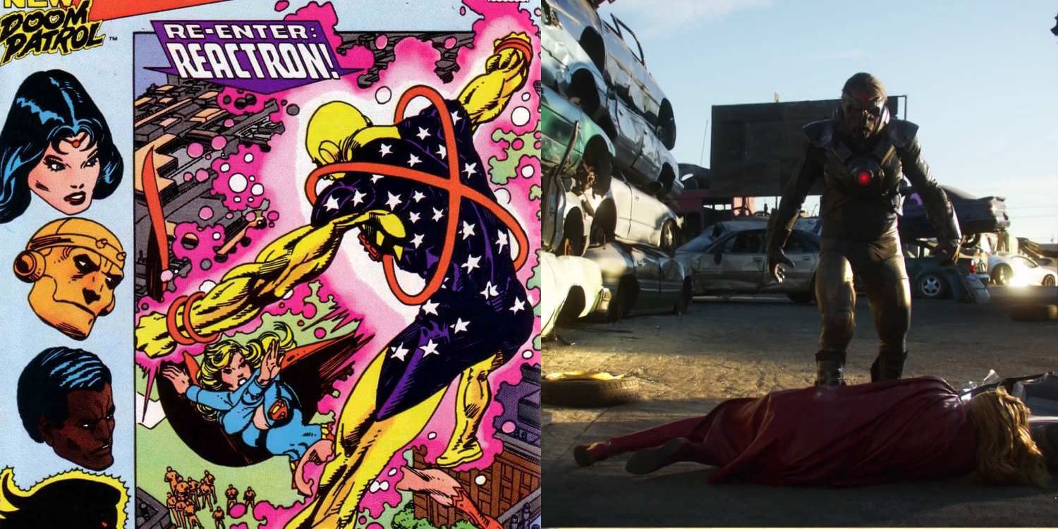 Reactron Fights Supergirl in DC Comics and on TV