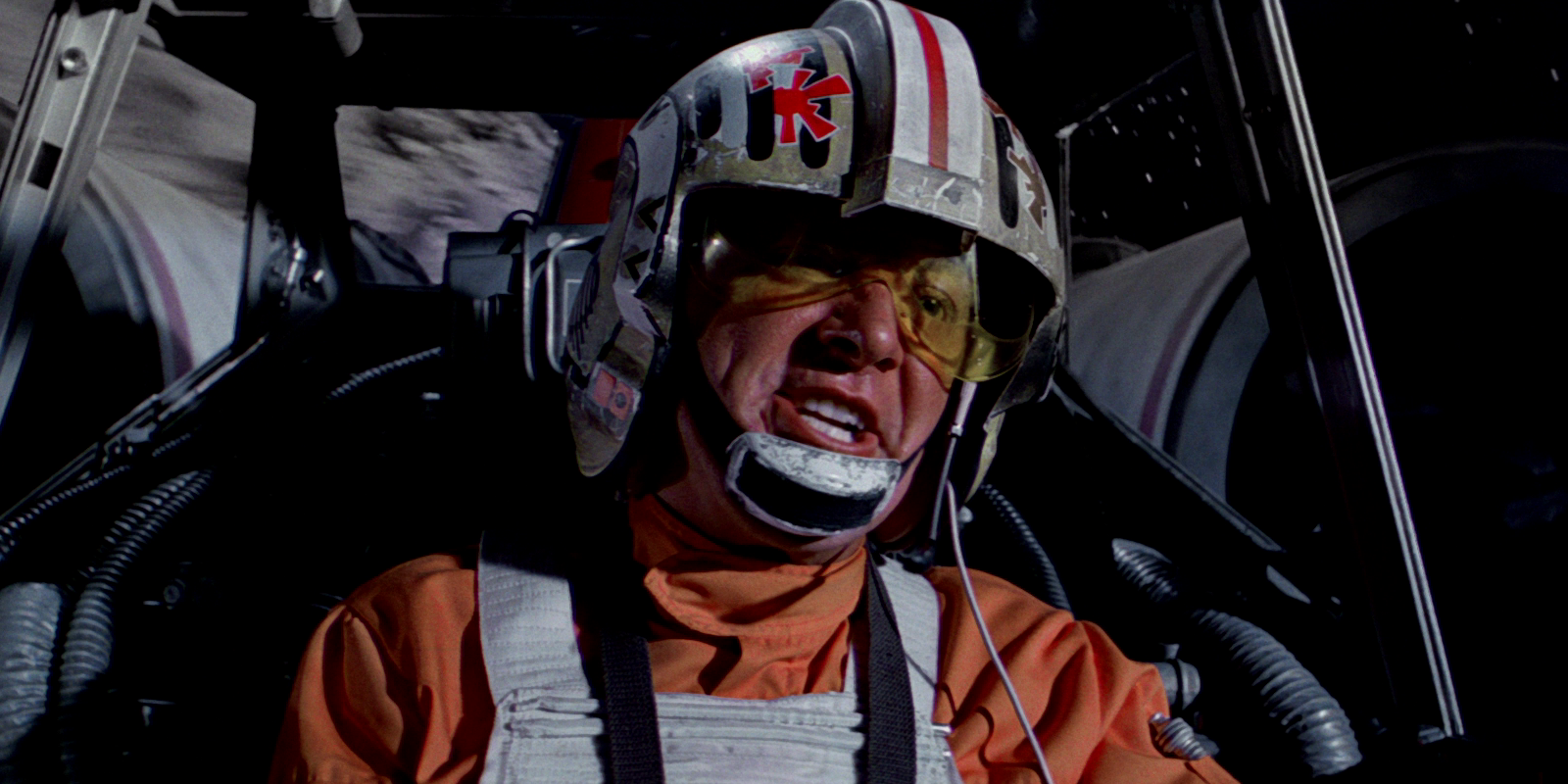 Red Leader in Star Wars Episode 4: A New Hope