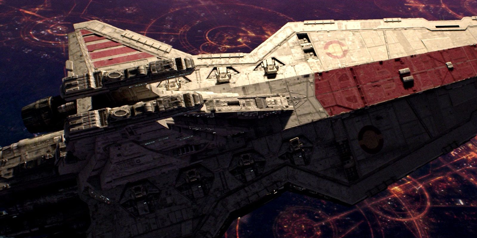 Republic Starship in Revenge of the Sith