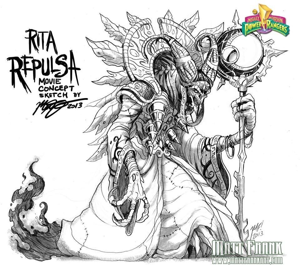 Rita Repulsa by Matt Frank for Max Landis' Power Rangers pitch
