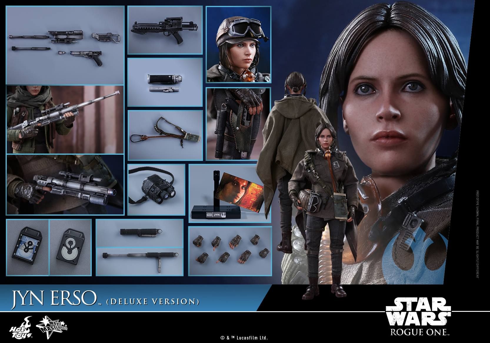Rogue One Hot Toys - Jyn Erso 04 - Deluxe