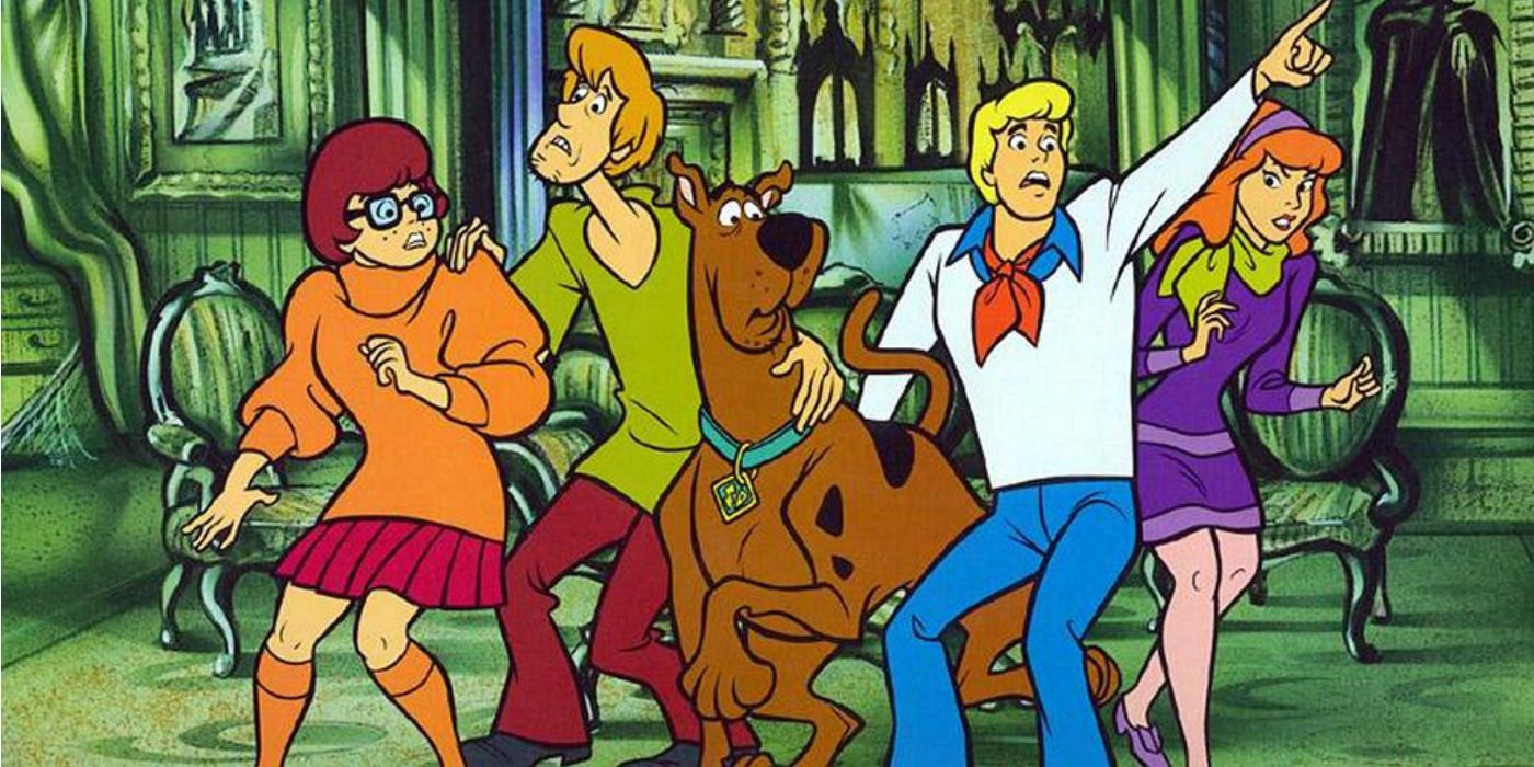 Scooby-Doo and the Mystery Inc. Gang in a Cartoon Network promotional image