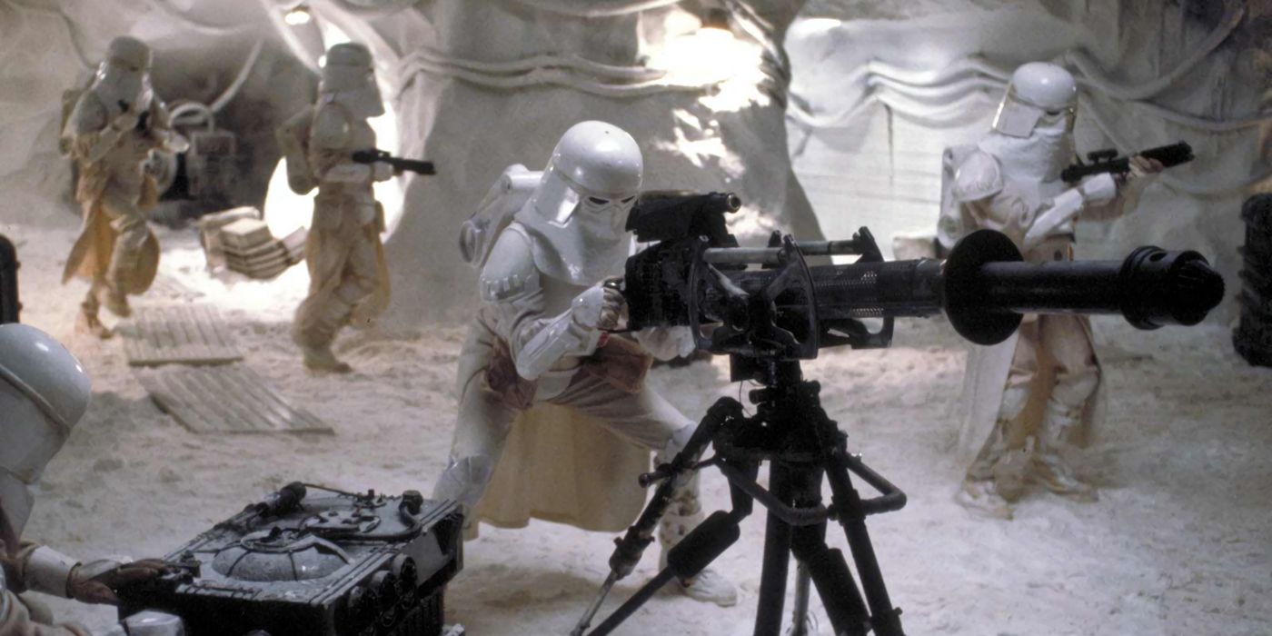 Snowtroopers in Star Wars The Empire Strikes Back