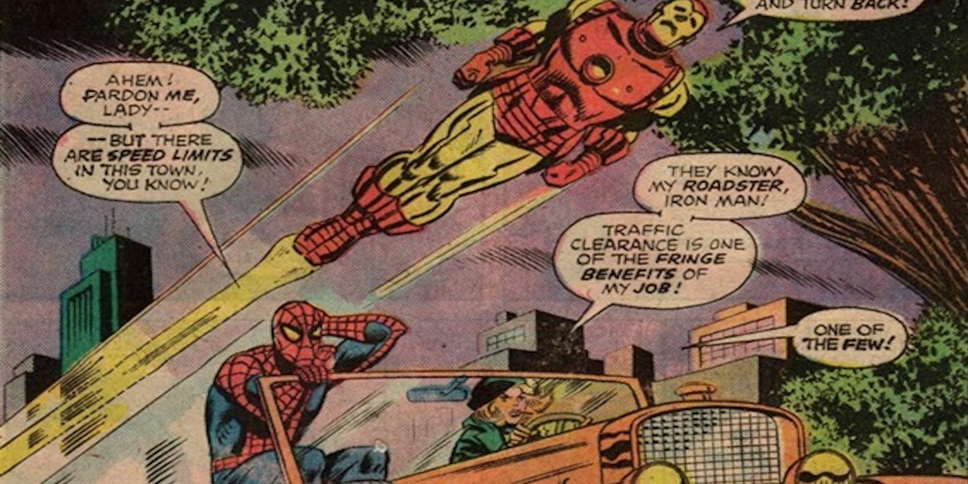 Spider-Man, Iron Man, and Jean DeWolff in Marvel Team-Up
