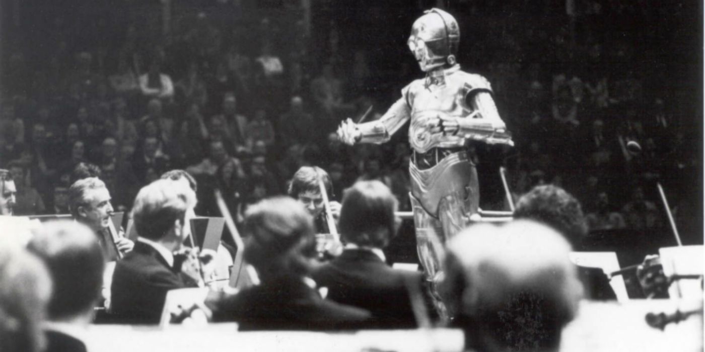 Star Wars C-3PO Conducting The London Symphony Orchestra