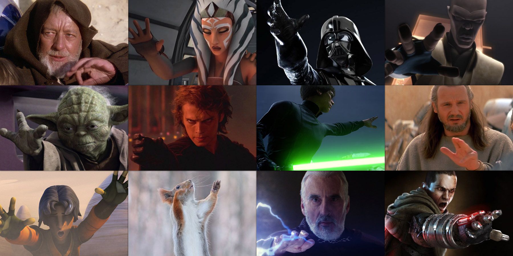 Star Wars Characters Who Use The Force