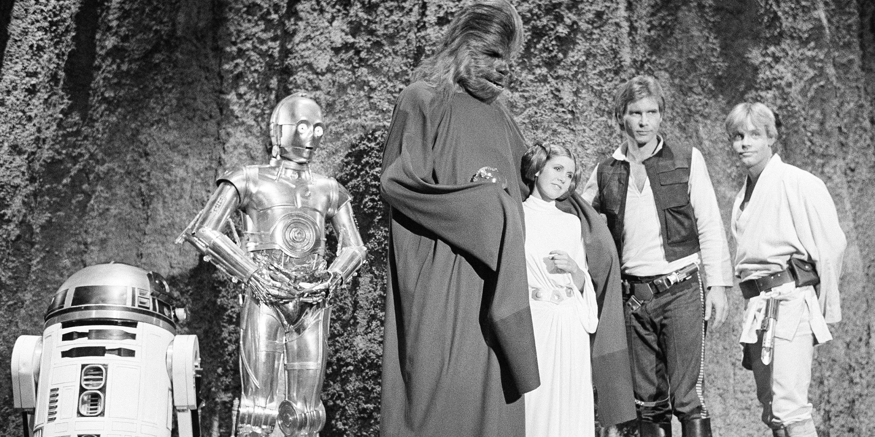Star Wars Christmas Special R2-D2 C-3PO Chewbacca Princess Leia Han Solo Luke Skywalker