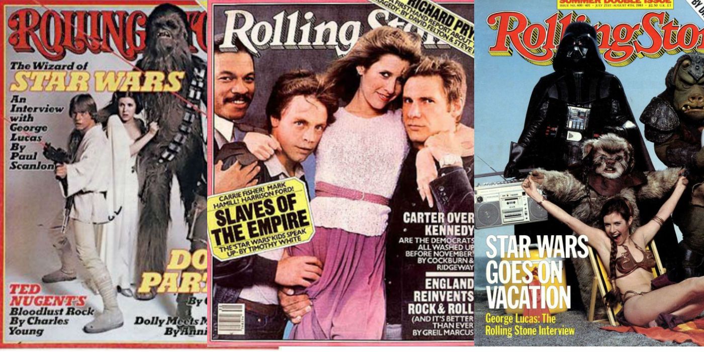 Star Wars Original Trilogy Rolling Stone Covers