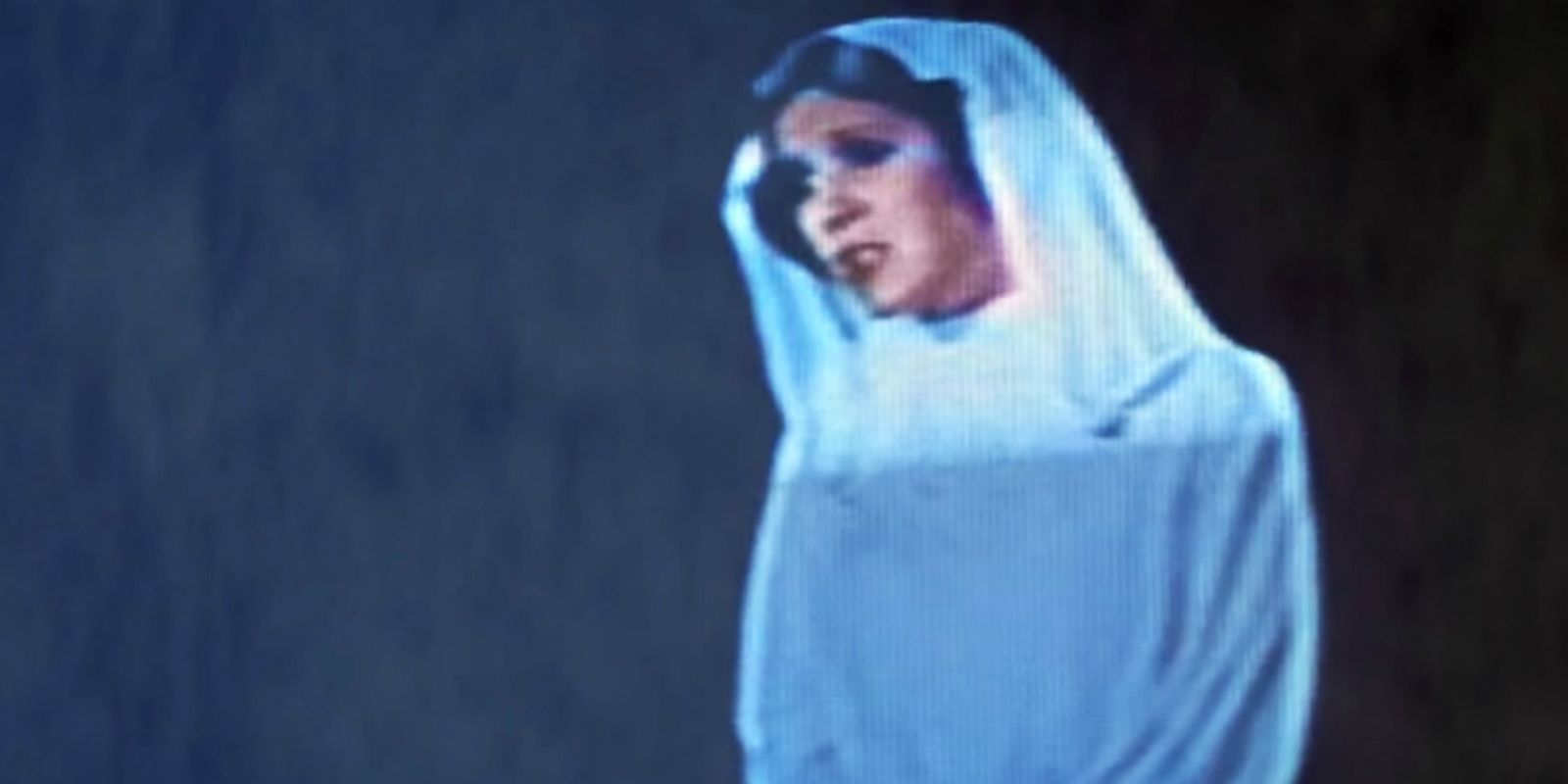Princess Leia's Hologram in Star Wars