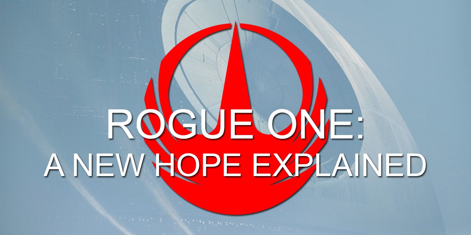 Star Wars: Rogue One vs A New Hope