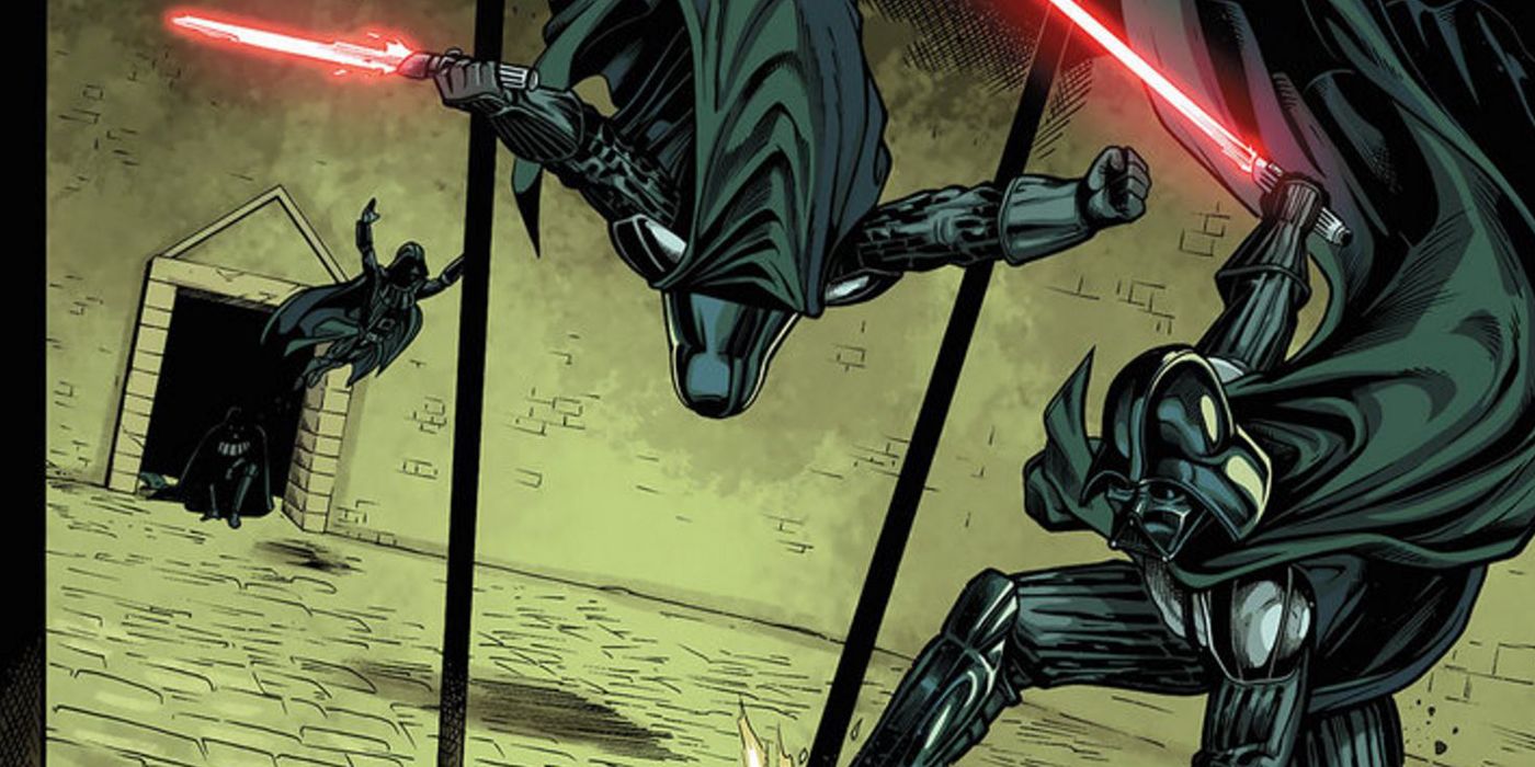 Super Jumping by Darth Vader Comic Book