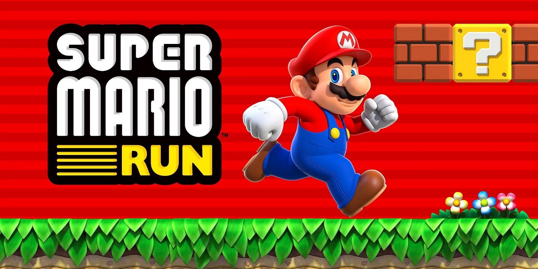 Super Mario Run title screen